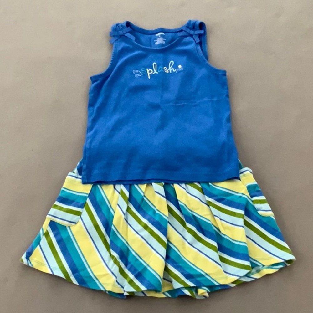 Gymboree tank and skort set